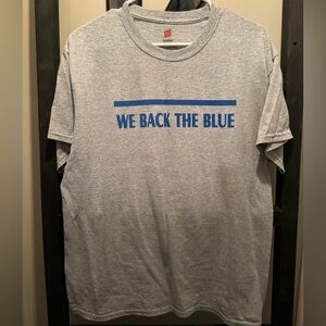 Large. Back the Blue T-Shirt. New. $10.